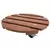 Wagner WPC 11.4 Diam Round Plant Caddy Terracotta