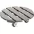 Wagner WPC Large Round Plant Caddy Taupe