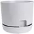 DCN 10" Oasis Self Watering Planter Light Grey
