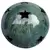 MCarr 10" Sphere W/Stars Navy Cream