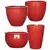 MCarr 26pc Mixed Planter Pallet Red
