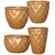 MCarr 25pc Teardrop Planter Pallet Matte Honey