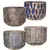 MCarr 32pc Mixed Planter Pallet Antique Admiral Blue