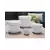 Verandah 5.5x4.5 White Standard with Saucer