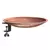 Woodlink 14" Metal Deck Railing Bird Bath