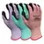 BGC EcoMaster Foam Nitrile Palm Glove L Asst Colors Recy Poly Shell