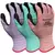 BGC EcoMaster Foam Nitrile Palm Glove M Asst Colors Recy Poly Shell