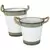 Braun Aged Farm Buckets