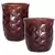 MCarr 30pc Tall Hexagon Planter Pallet Eggplant