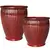 MCarr 30pc Ribbed Planter Pallet Redwine