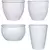 MCarr 26pc Fronds Planter Pallet White