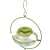 Natures Way 13oz Deco Glass Top-Fill Hummingbird Feeder Gardenia Bouquet