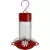 Natures Way 13oz Glass Hummingbird Feeder Charming Cherry