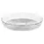 Panacea 16" diam Clear Plastic Saucer