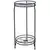 Panacea 25.5" 2 Tier Plant Stand with Heavy Duty Saucer