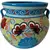 Talavera 14" Bella Especial Michoacana Pot Lite Blue