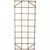 Kelmar 24"x84" Ladder Redwood Trellis
