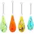 VCS 8" Glass Color Drops