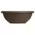 HC 22" Garden Bowl Planter Chocolate w/ Removable Drain Plugs Akro Mils