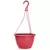 Grower Select 10.00 Everest Hanging Basket, With 18in Hanger, Blush Red, 70 per Case, 10.08in OD x 6.99in H, 1.5 Gallon