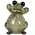 MCarr 16.5" Lg Blushing Frog Ceramic Statue Champagne
