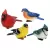 MCarr 4pc Mixed Small Bird Assortment
