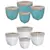 MCarr 16pc Camilla Planter Pallet Mixed Colors
