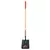 Ames Razor-Back Long Handle Square Point Shovel