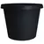 HC 24" Prima Planter Black