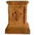MCarr Liconfiber 19" Square Pedestal Rust
