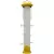 Natures Way 1.6qt Bottoms Up Metal Finch Thistle Feeder