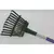 Organic Tool 11 Tine Shrub Rake With Aluminum 48" Handle