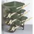 Scenic Road 6cu 1 Wheel w/ Rib Tire Wheelbarrow Green