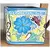 Bella 8" Square Pot Light Blue