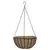 WSP 14" Black Trad Hang Basket w/ Liner