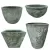 MCarr 26PC Fern Planter Plt Antique Green Wash