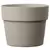 Deroma 5.9" Perfetto Pot No Hole Grafite Clay