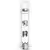 Droll Yankee 16" 6 Port Silver Nyjer Ring Pull Tube Feeder