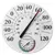 Headwind 12.5" EZ Read Dial Thermometer/ Hygrometer White w/ Hummingbirds