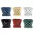 MCarr 6PC 7" Sq Diamond Orchid Pot Mixed Asst
