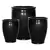 MCarr 15pc Tall Smooth Planter Pallet Glossy Black