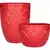 MCarr 32pc Button Planter Pallet Red