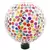 VCS 10" Rainbow Flowers Glass Globe