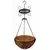 Gardener Select 12" Black Hanging Basket with Welcome Sign 12/CS