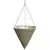 Gardener Select 14" Cone Hanging Basket Light Striped Wicker 20/CS