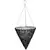 Gardener Select 14" Cone Hanging Basket Dark Blue Wicker 20/CS