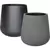 MCarr 4pc Tall Fiberstone Planter Pallet Mix