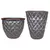MCarr 16pc Aquapot Planter Pallet Eggplant
