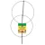 Miracle Gro 18"x36" Heavy Duty Stainless Steel Stake Double Ring