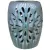 MCarr 19" Starburst Garden Stool Milky Blue